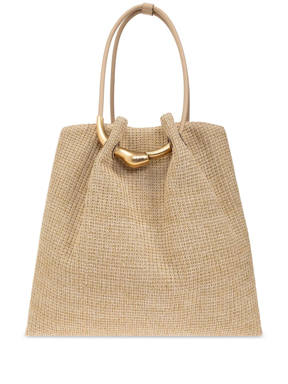 Cult Gaia Extra grote Asa shopper Beige