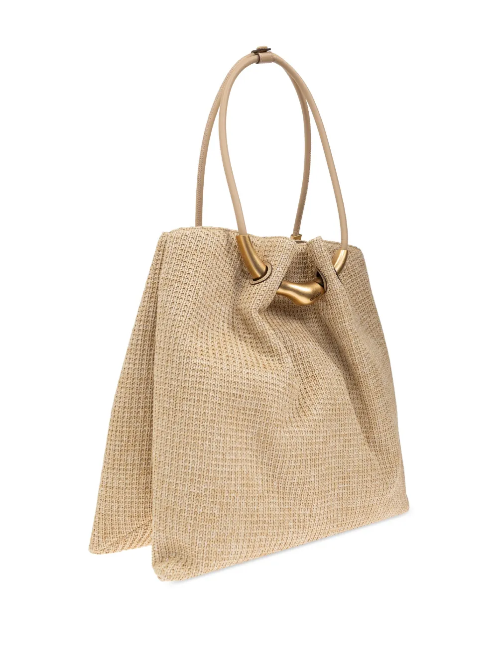 Cult Gaia Extra grote Asa shopper Beige