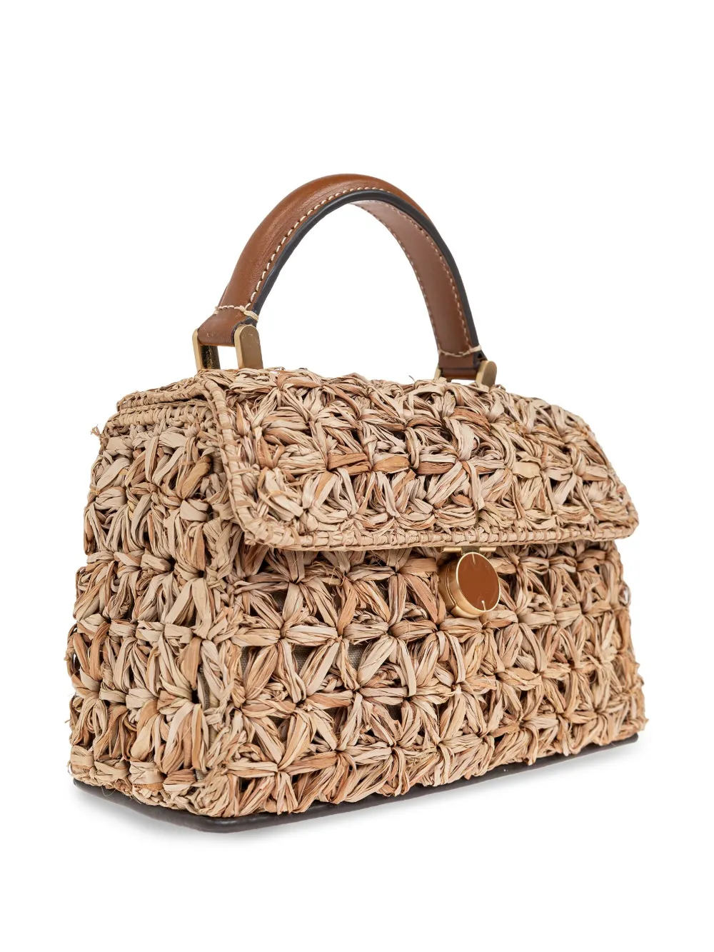 Cult Gaia Raffia shopper Beige