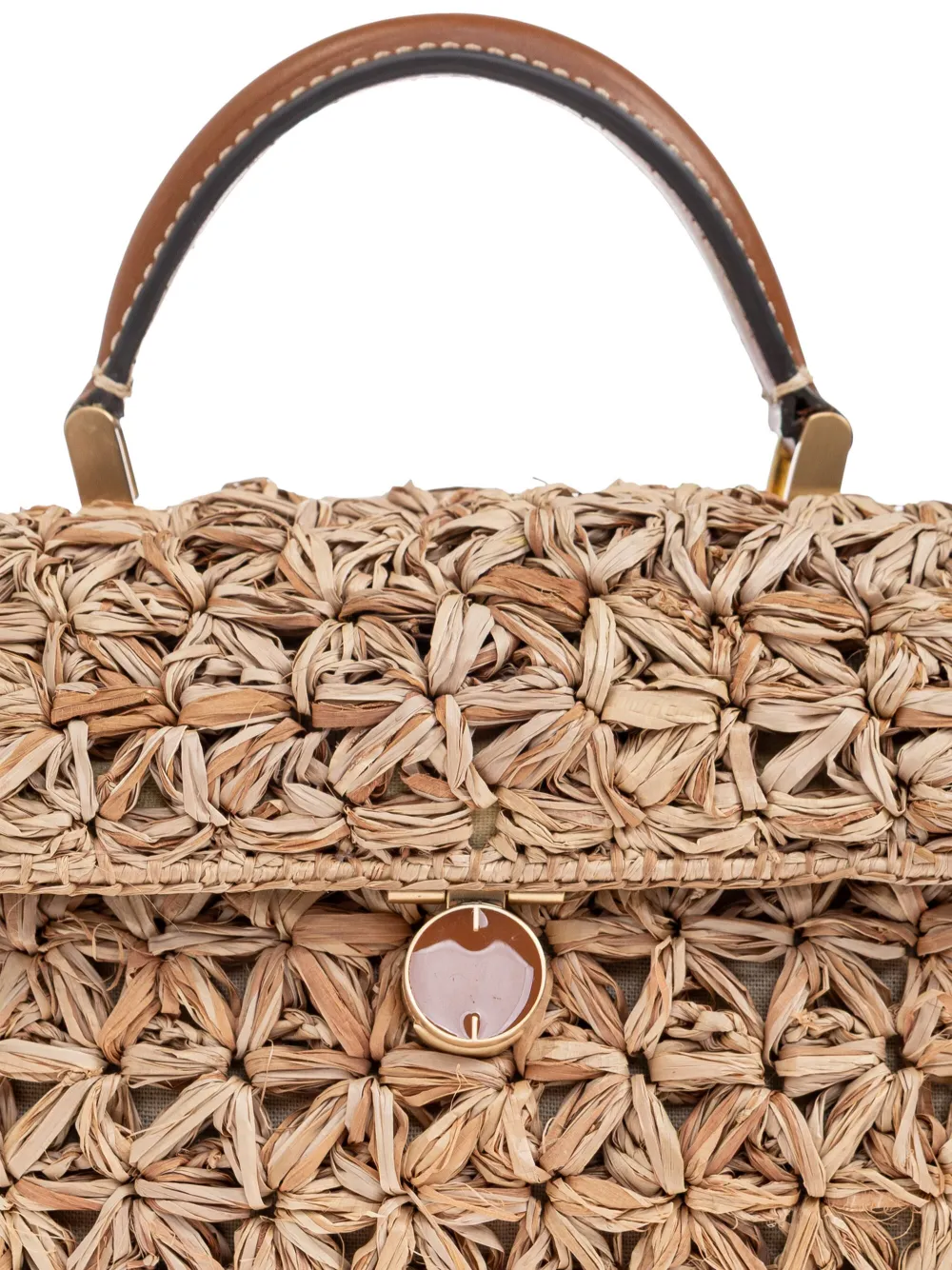 Cult Gaia Raffia Tote Bag | Neutrals | FARFETCH