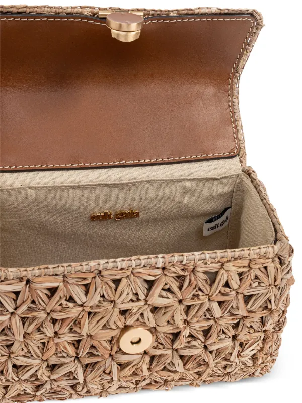 Cult Gaia Raffia Tote Bag | Neutrals | FARFETCH