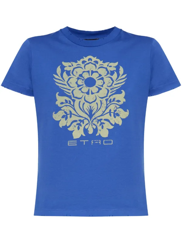 Tシャツ・カットソー ETRO FW25 Printed cotton shirt (MRIB000199SA5M1 X0883) PRINTED COTTON SHIRT | Shirts | ETRO