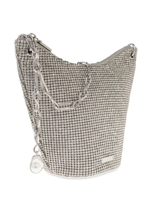 Cult Gaia Elisa Shoulder Bag | Silver | FARFETCH