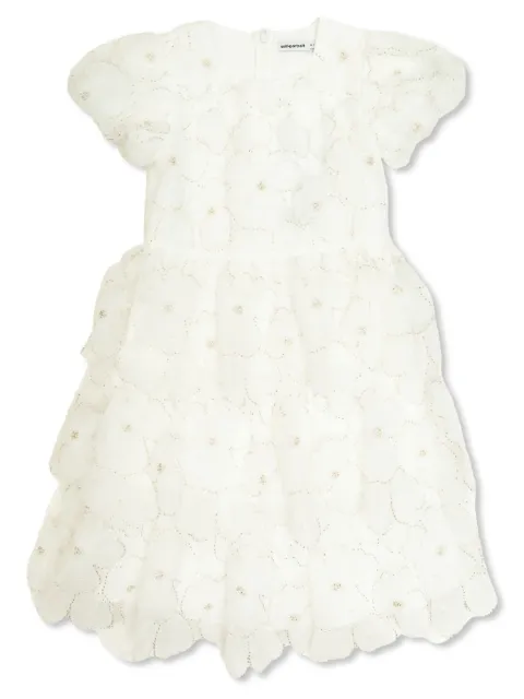 Self-Portrait Kids emboridered dress