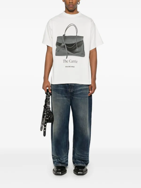 Balenciaga graphic-print T-shirt | Grey | FARFETCH Balenciaga graphic-print T-shirt | Grey | FARFETCH
