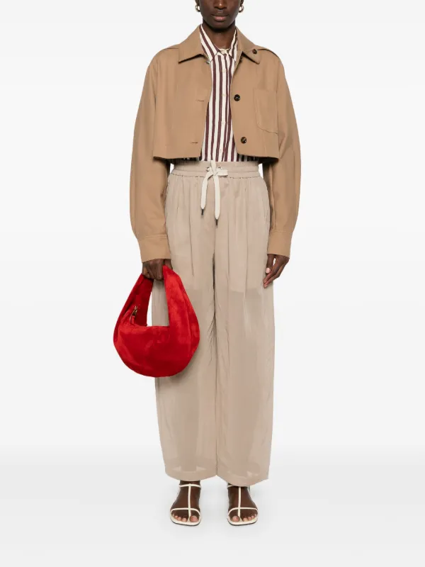 Brunello Cucinelli セミシアーパンツ | ブラウン | FARFETCH JP