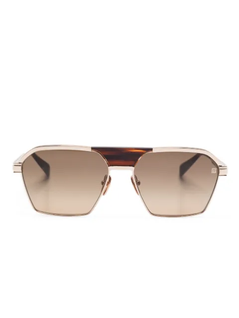 Balmain Eyewear pilot-frame sunglasses