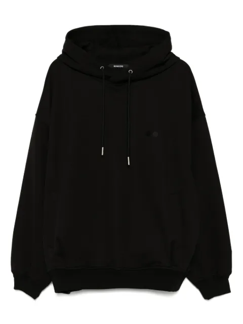 SONGZIO hoodie con bordado de poesía