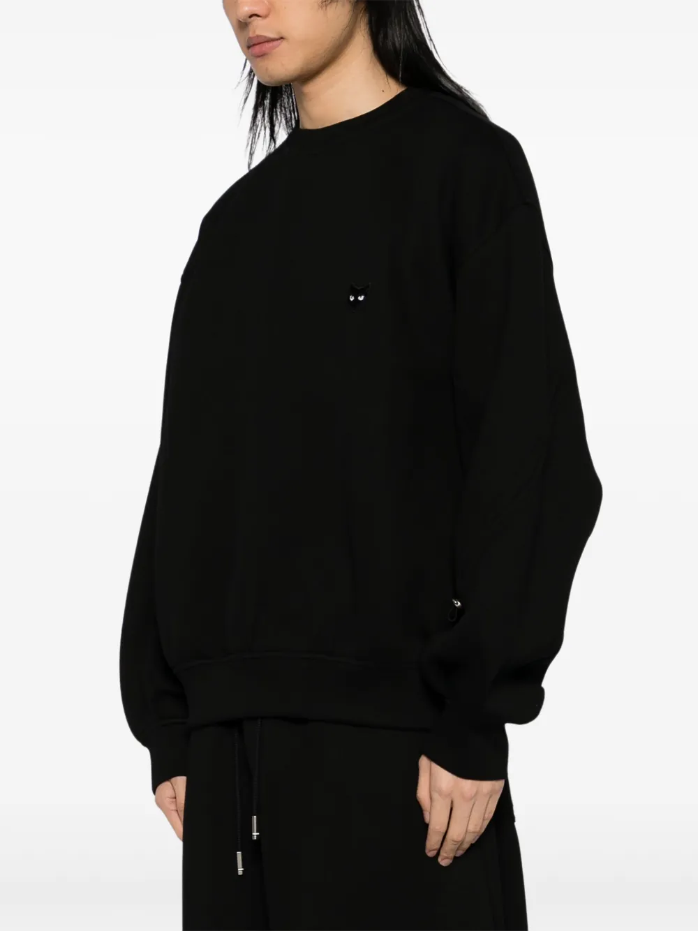 ZZERO BY SONGZIO Deviant sweater Zwart