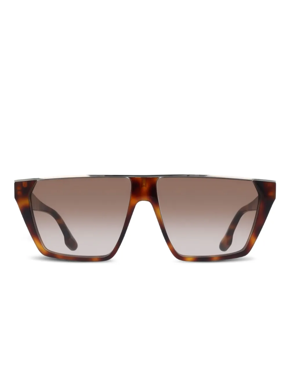 Victoria Beckham Eyewear Occhiali da sole geometrici - Marrone