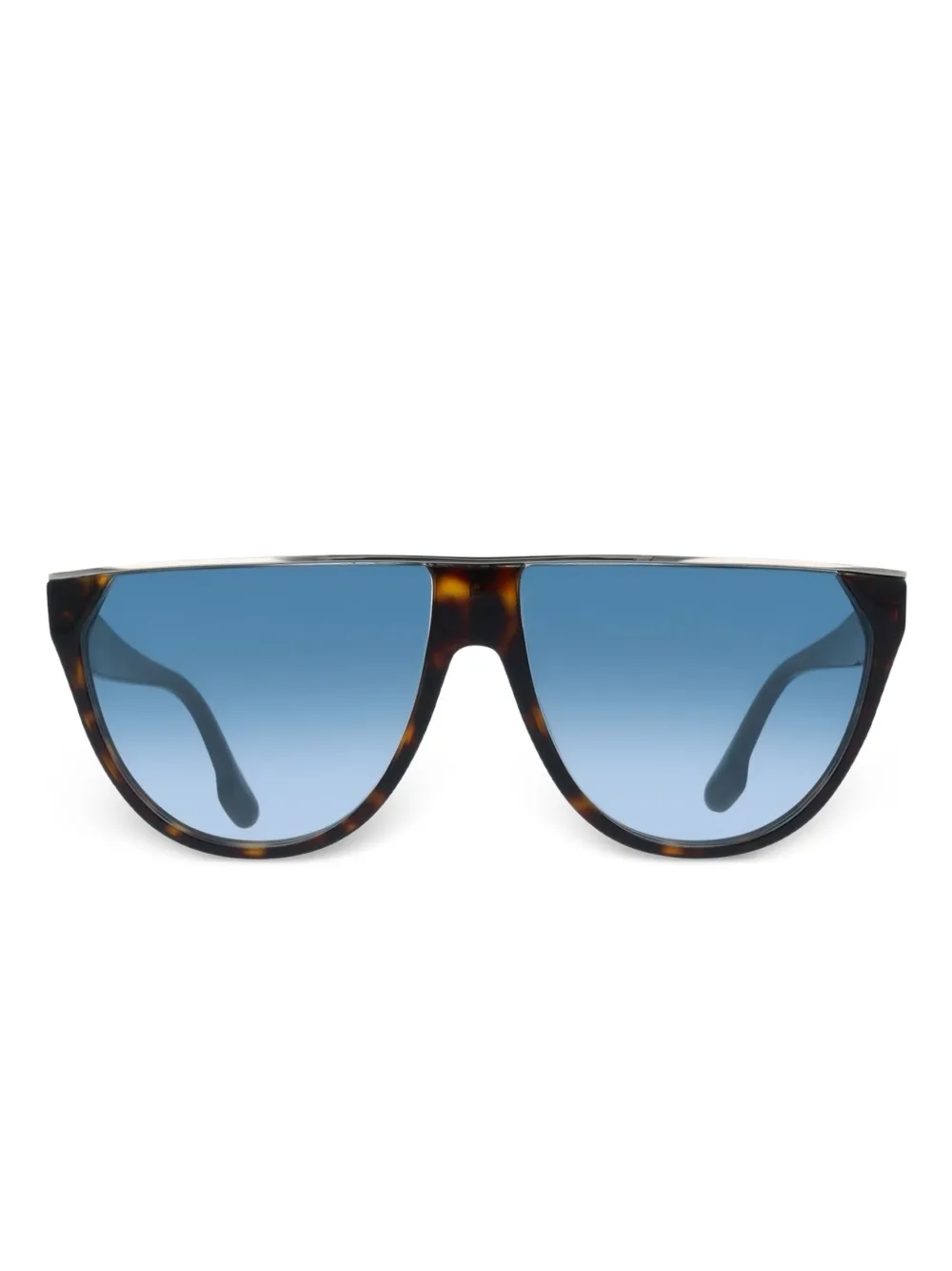 Victoria Beckham Eyewear Occhiali da sole tartarugati - Marrone