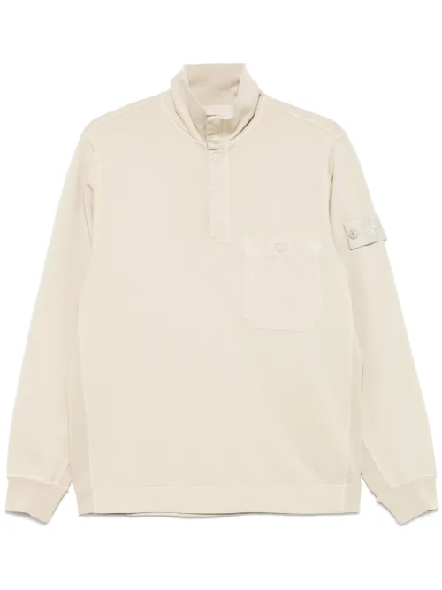 Polo à patch logo - Stone Island - Modalova