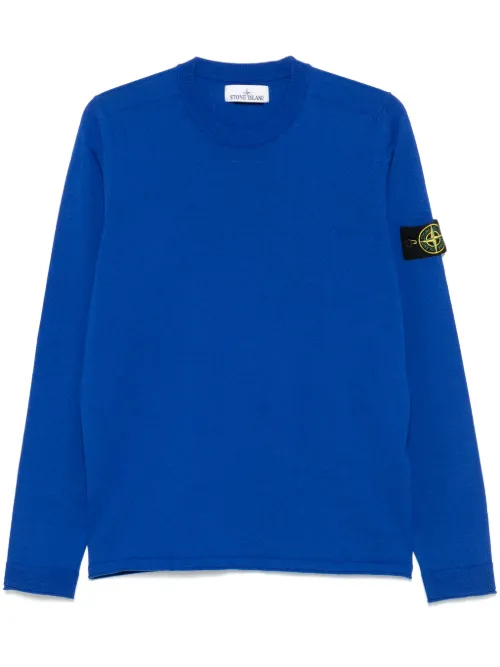 Sweat en coton à patch Compass - Stone Island - Modalova