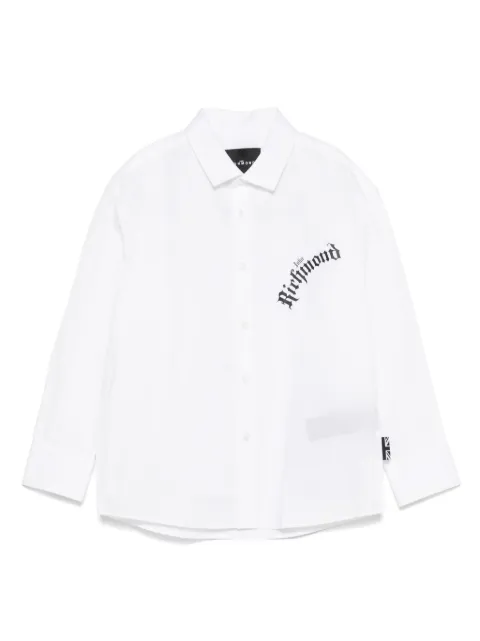 John Richmond Junior logo-print shirt
