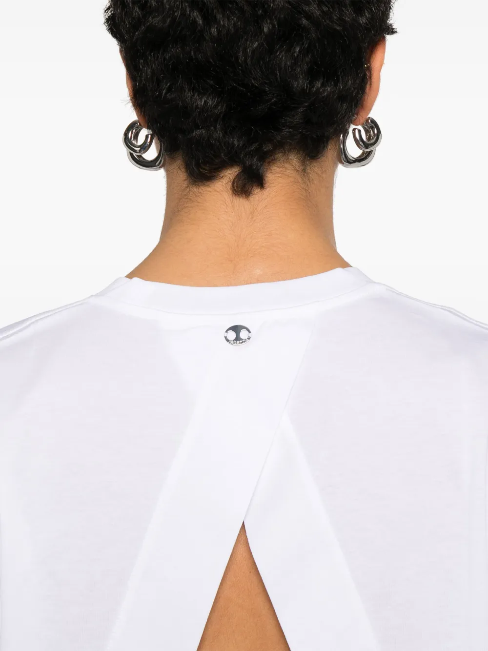 Rabanne Katoenen T-shirt Wit