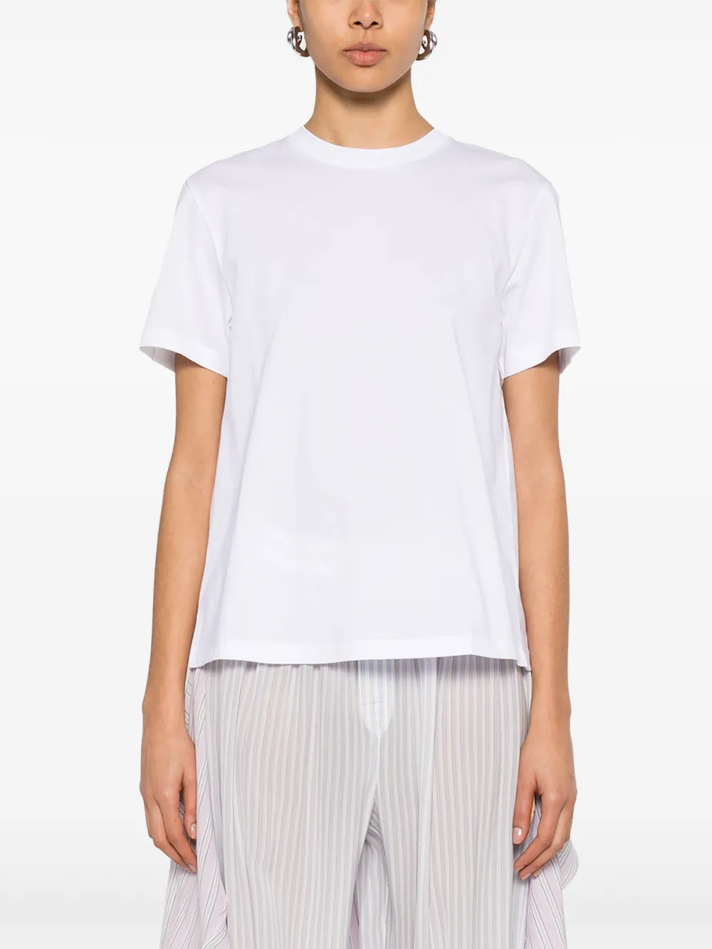 Rabanne Katoenen T-shirt Wit