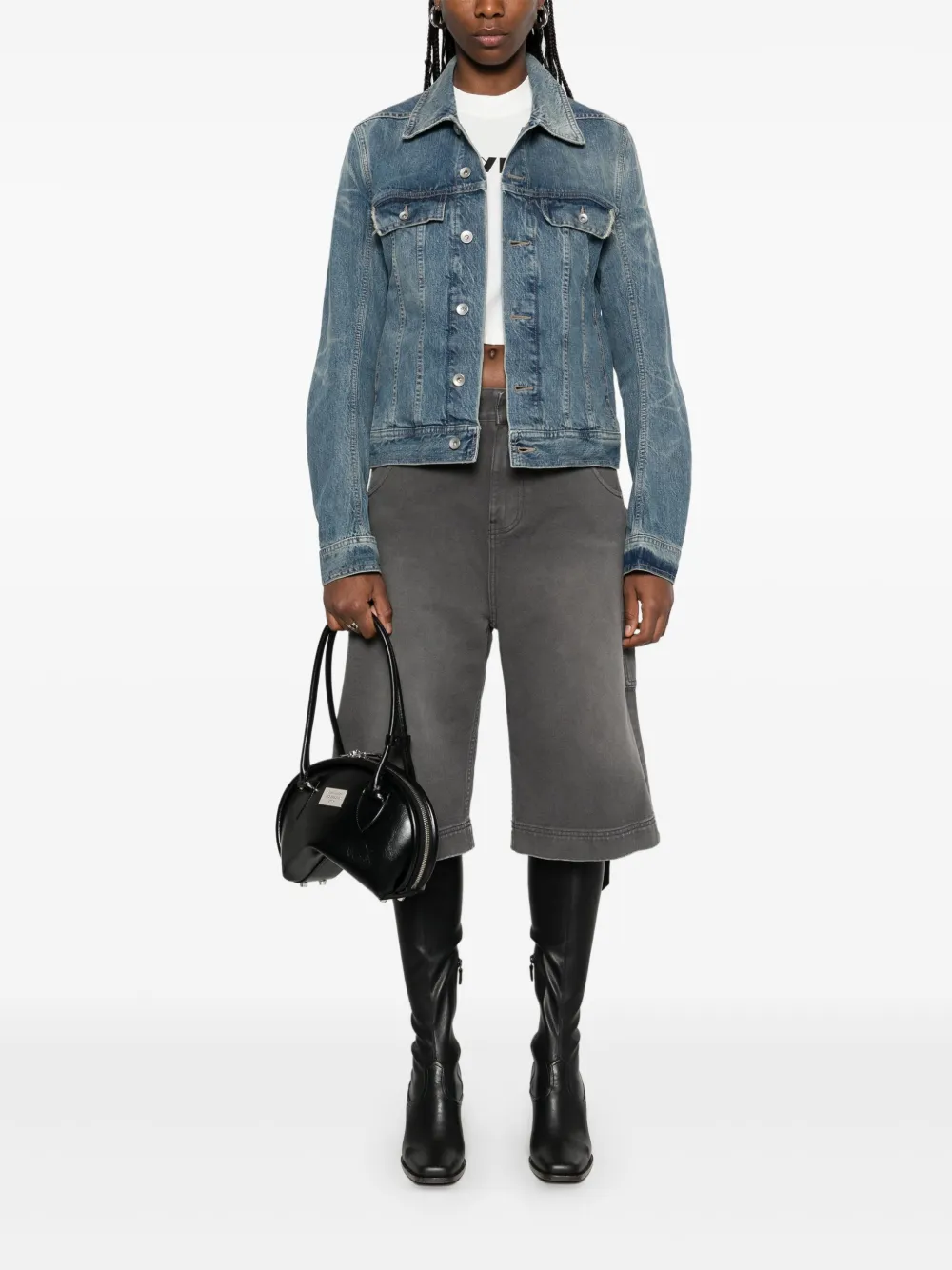 Rick Owens DRKSHDW chamarra Trucker | Chamarras de mezclilla | Image 2