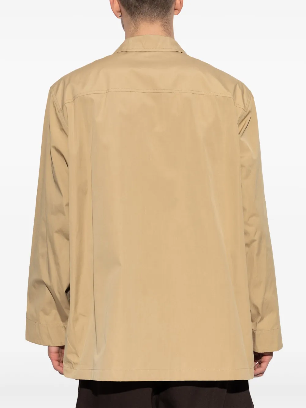 JIL SANDER+ Overhemd met opgestikte zak Beige