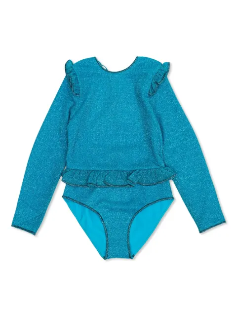 Oseree Kids lurex swimsuit