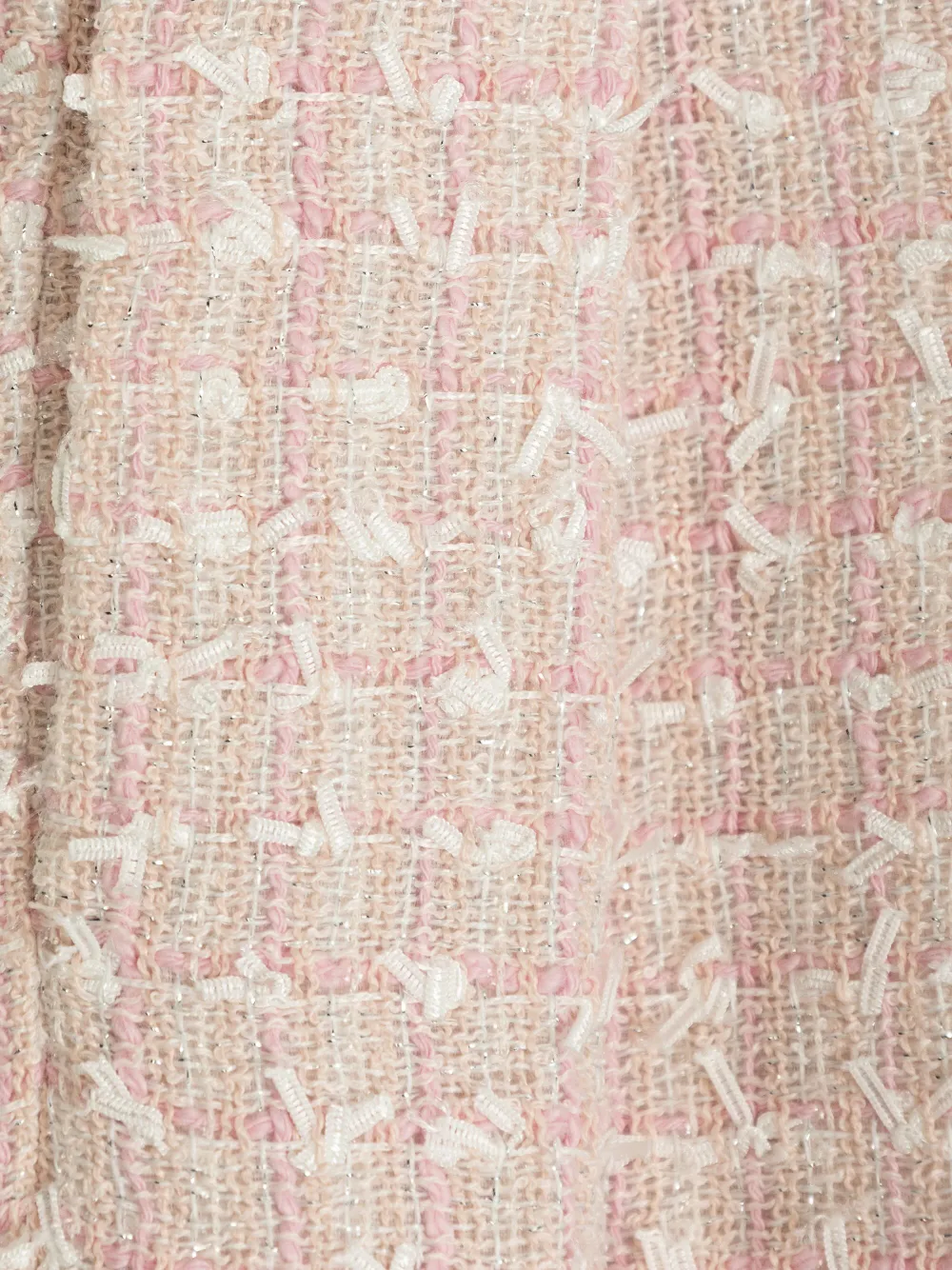 Self-Portrait Kids Tweed mini-rok Roze