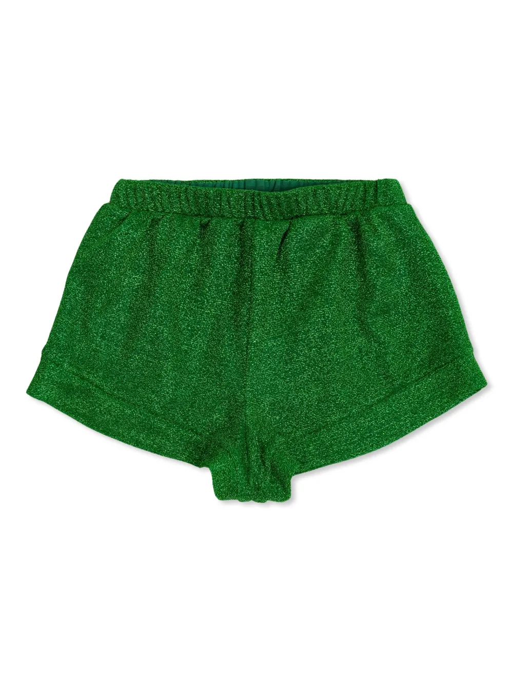 Oseree Kids Lurex shorts Groen