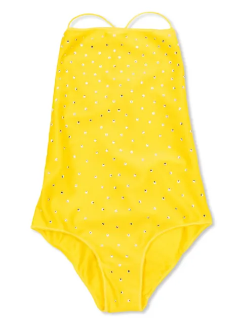 Oseree Kids rhinestone-embellished swimsuit