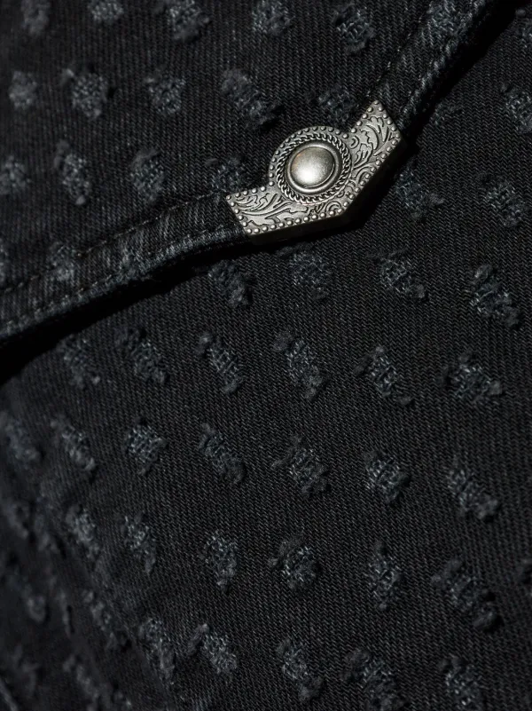 Versace Jeans Couture デニムジャケット | ブラック | FARFETCH JP