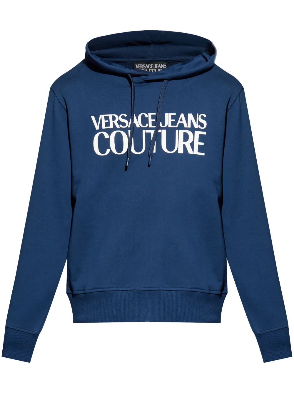 Versace Jeans Couture Hoodie met logoprint Blauw