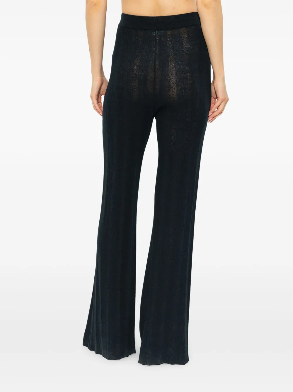 Jil Sander Wollen broek Zwart