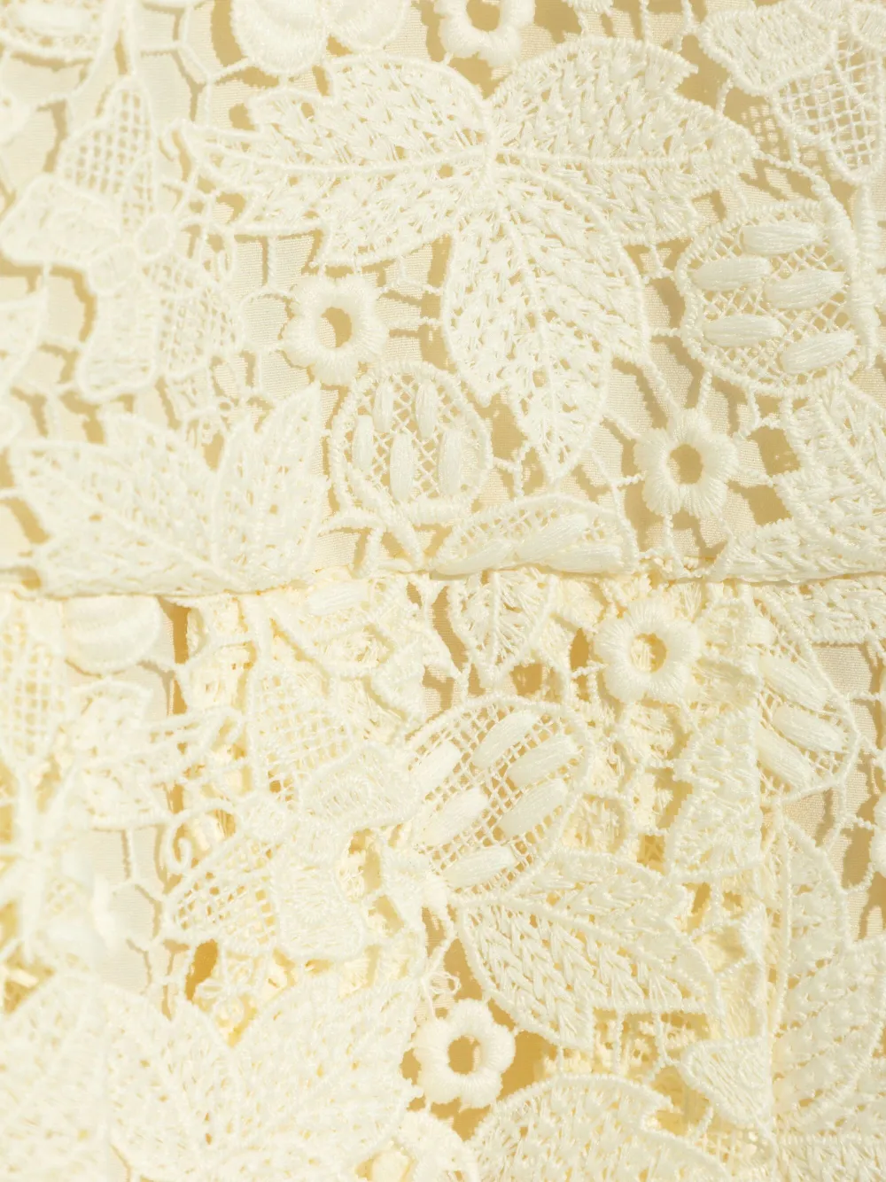 Self-Portrait Kids Jurk met vlinderkant Beige