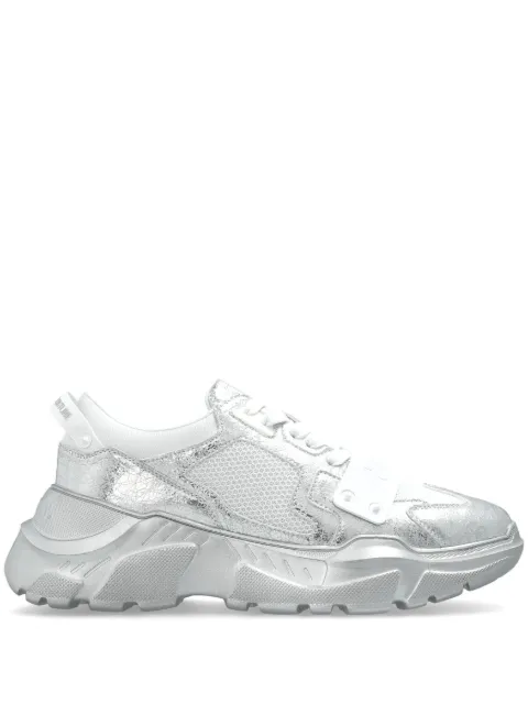 Versace Jeans Couture tenis con logo en relieve
