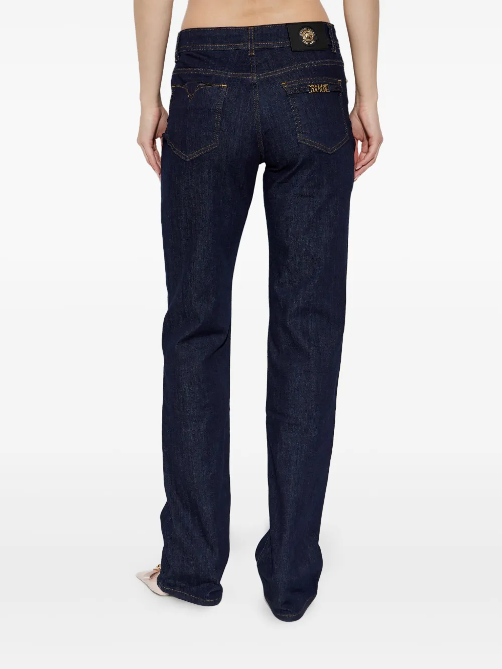 Versace Jeans Couture Straight jeans Blauw