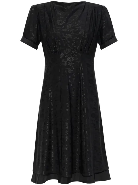 Jil Sander floral-jacquard dress