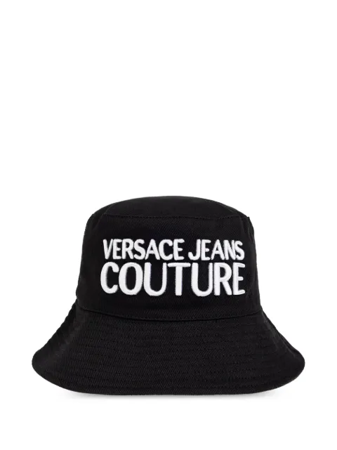 Versace Jeans Couture logo-embroidered bucket hat