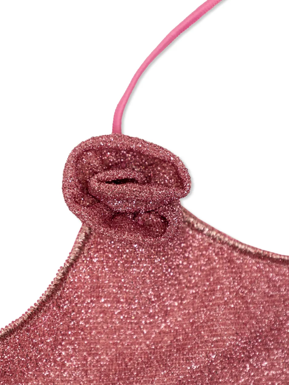 Oseree Kids Lurex bikini Roze