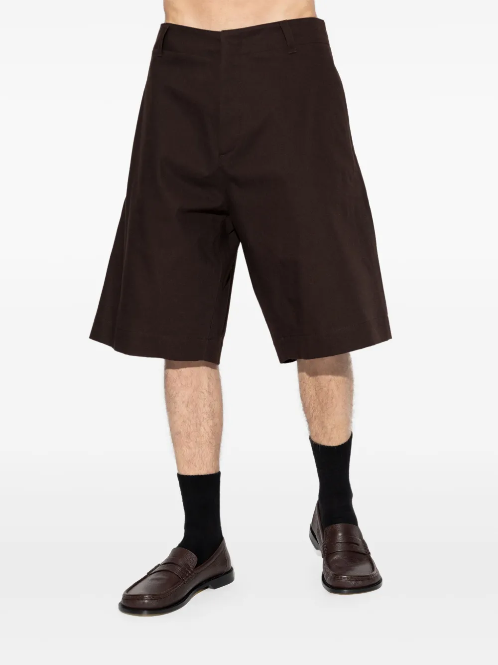 JIL SANDER+ Formele shorts Bruin