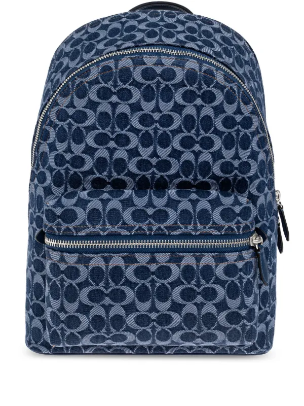 Coach Charter Backpack Blue FARFETCH