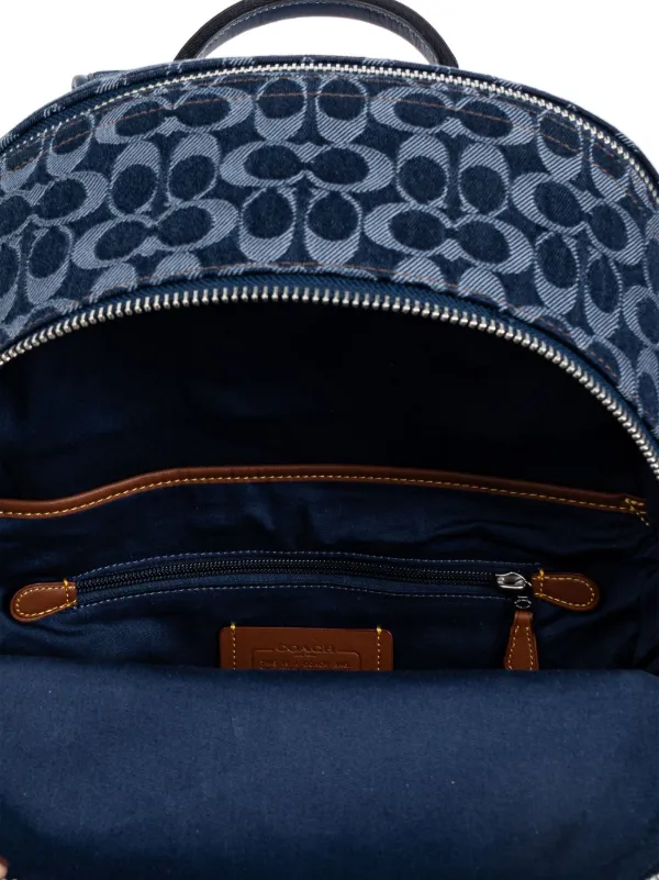 Coach Mochila Charter Azul FARFETCH MX