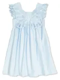 Self-Portrait Kids Butterfly dress - Blue