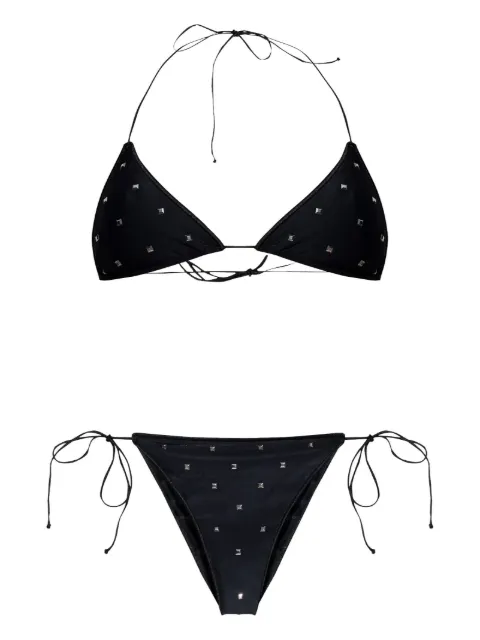 Oséree stud-embellished bikini set
