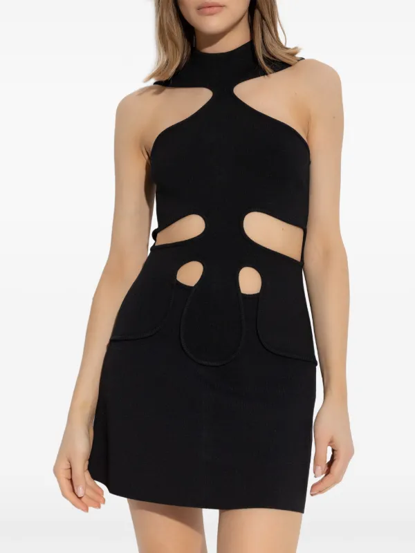 cult gaia black mini dress AKAIA DRESS main image 1