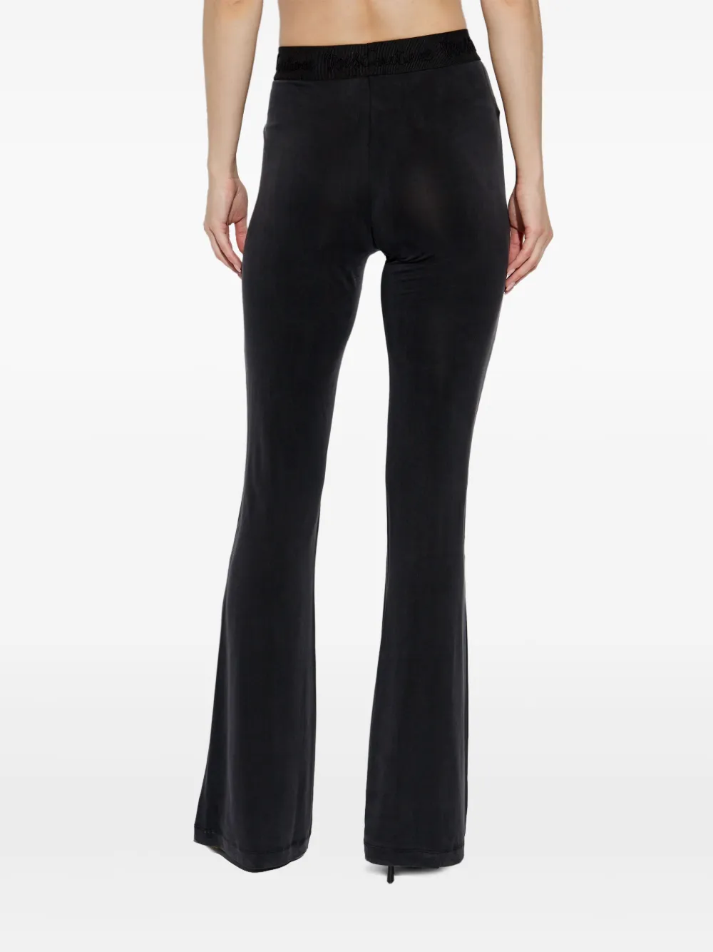 VERSACE JEANS COUTURE STRETCH FLARED TROUSERS
