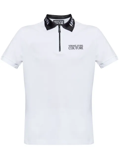 Versace Jeans Couture logo-print polo shirt