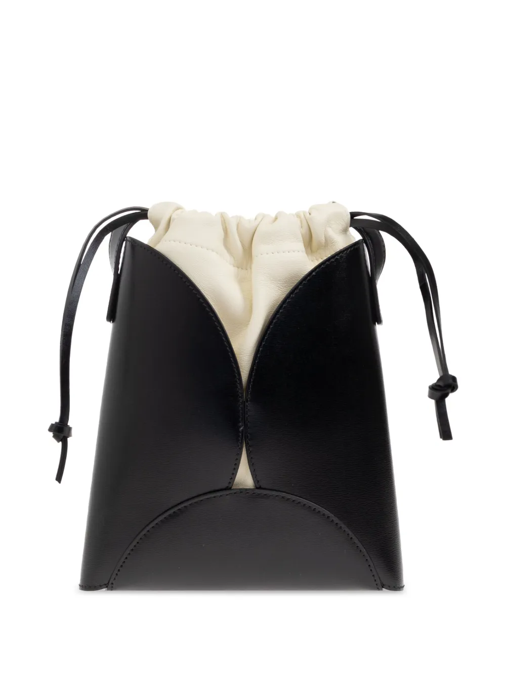 Jil Sander Curve crossbodytas Zwart