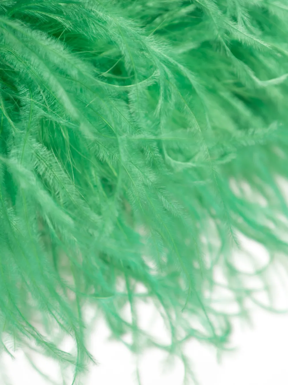 Oseree Kids Rok met veren en glitters Groen