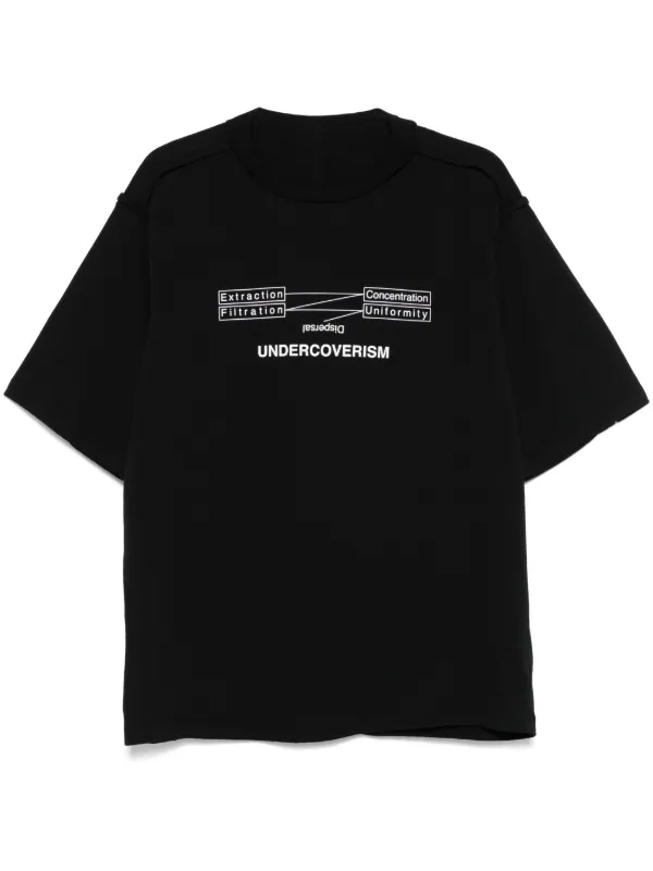 Undercover プリント Tシャツ | ブラック | FARFETCH JP