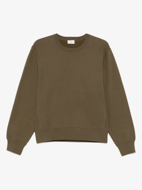 Saint Laurent Cassandre-embroidered sweatshirt