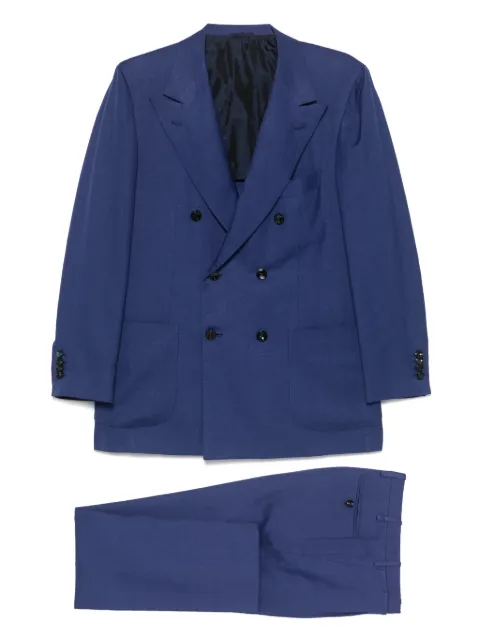 Kiton costume à veste à boutonnière croisée