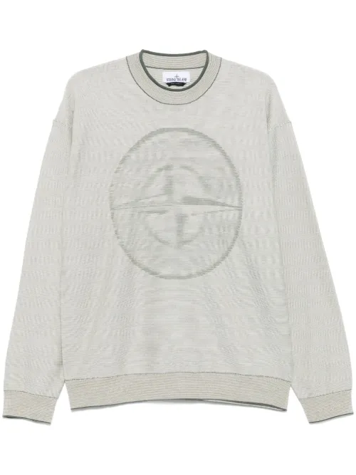 Pull à patch Compass - Stone Island - Modalova