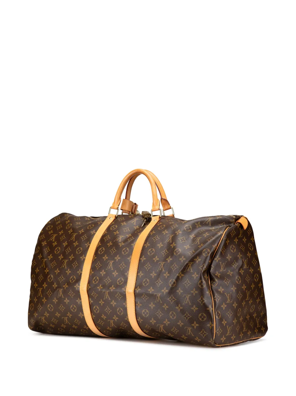 Louis Vuitton Pre-Owned 2007 Monogram Keepall 60 reistas - Bruin